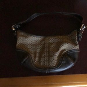 Coach small hobo bag
